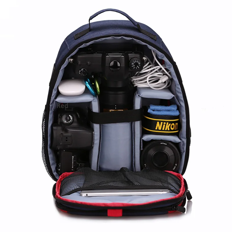 

Outdoor Digital Camera Bag for Nikon Canon Sony A9 A7 A7S A7R Mark II III 2 3 A77II A77M2 Backpack Waterproof DSLR Case