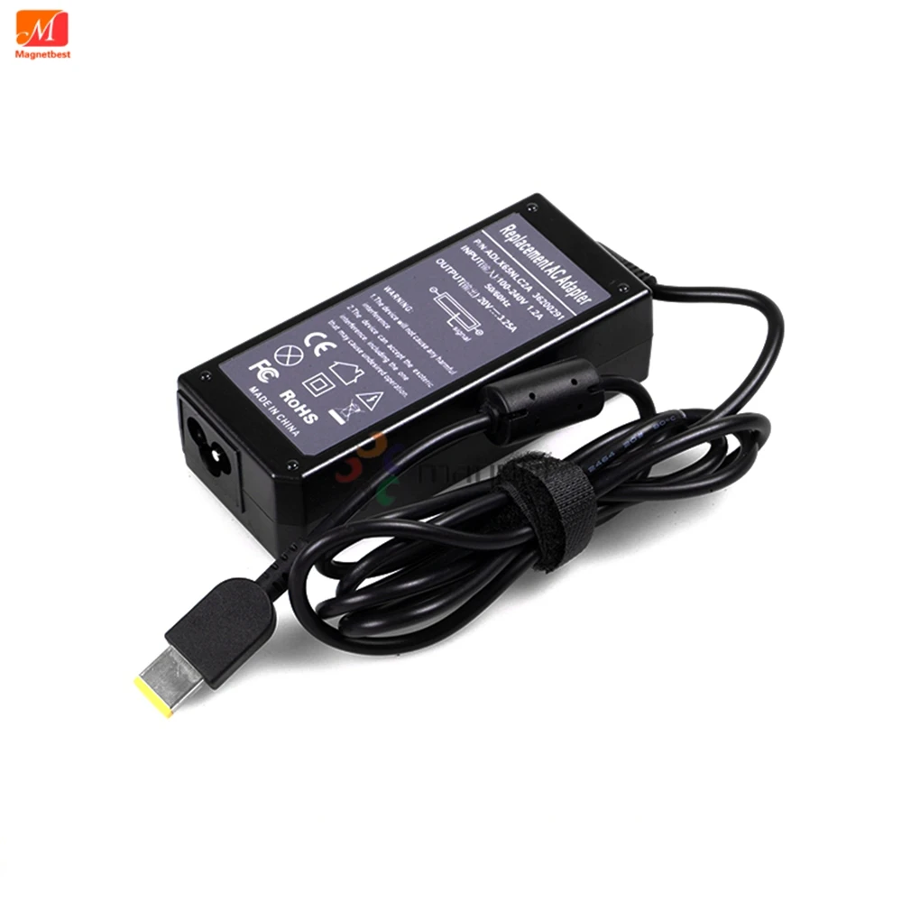 20V 3.25A адаптер для ноутбука зарядное устройство Lenovo Thinkpad ADP-65XB A ADLX65NCC3A ADLX65NLC2A G500 T460