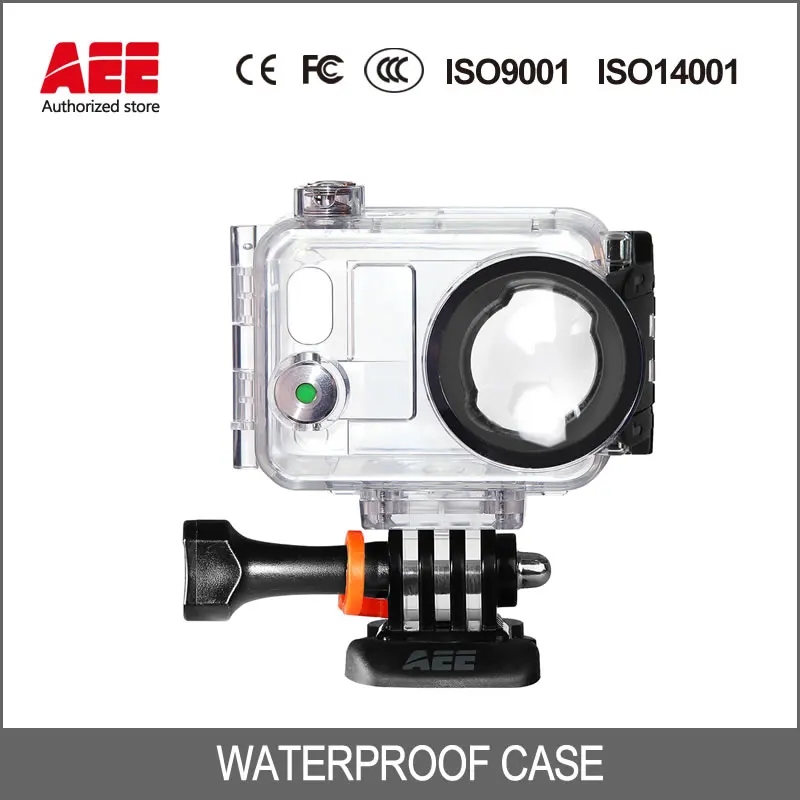 100 original AEE action camera Mini Waterproof case 100M depth PC