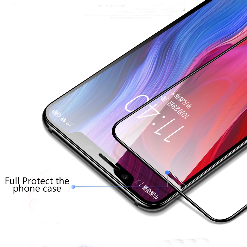 2 в 1 закаленное стекло для Xiaomi mi 8 Lite защита экрана объектив камеры стекло на Xioa mi 8 светильник 9 mi 8 защитная пленка