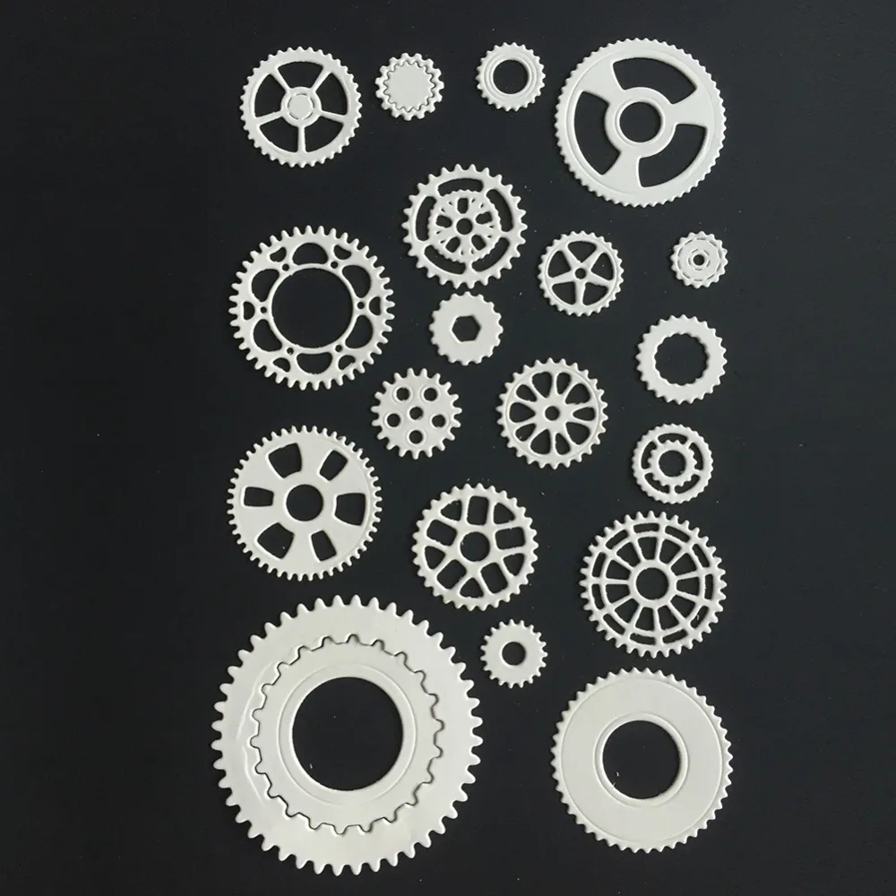 

Metal die Gear Frame Metal Die Cuts Cutting Dies For DIY Scrapbooking Embossing Paper Card Making Decorative Craft dies New 2019