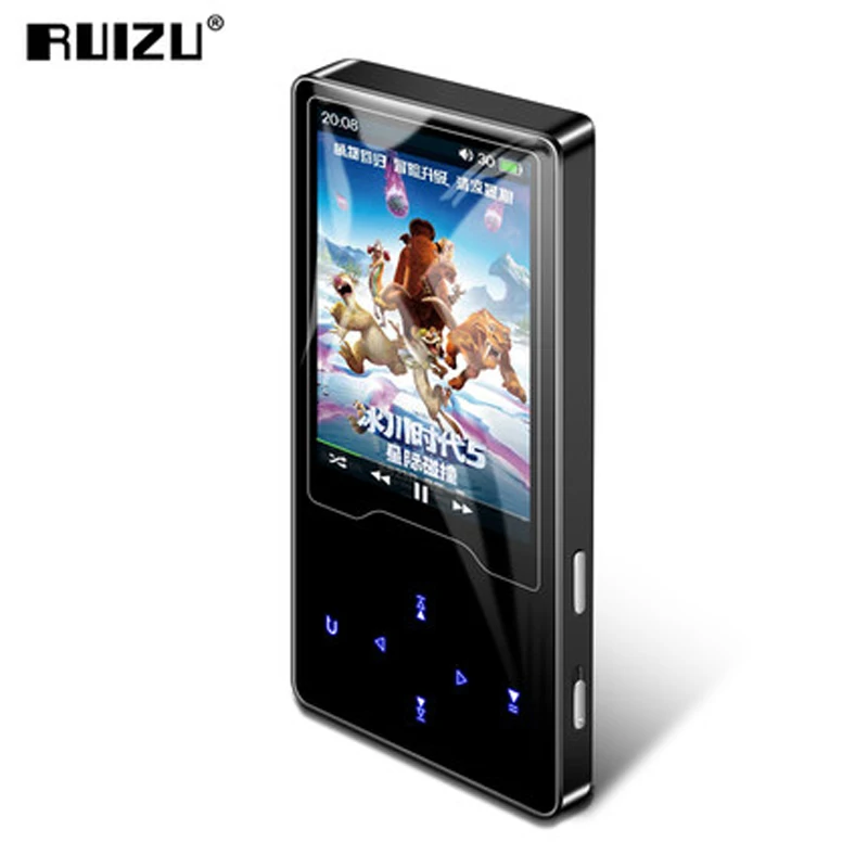 Новый продукт RUIZU D08 MP3 плеер Usb 8 Гб 16 хранилище 2.4in HD большой цветной экран