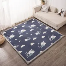 1/2/3 см утолщенные коралловые шерстяные ковры для Гостиная Большой Большие коврики детские Спальня играть в игры нескользящий мат роскошный дом татами