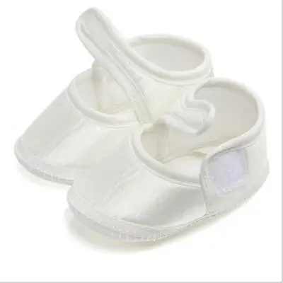 

Baby Newborn Infant PU Leather White Princess Shoes Prewalker Soft Crib Shoes Girls Cute Shoes 0-6M