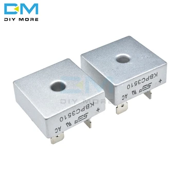 

10PCS lot KBPC3510 1000V 35A Diode Bridge Rectifier Single Phase Bridge Rectifier 4 Four Terminals Low Reverse Leakage Current