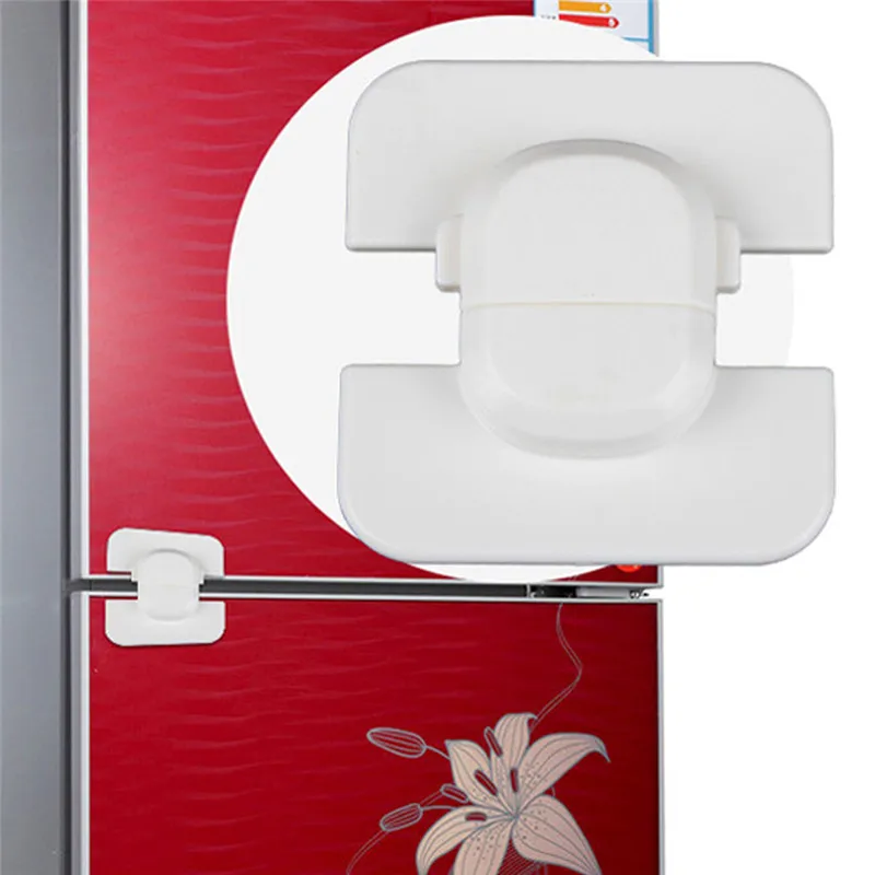 5 шт высокого качества безопасные многофункциональные удобные детские замки безопасности холодильник для дверей кабинета и шкафа замки ящика(белый)#293252