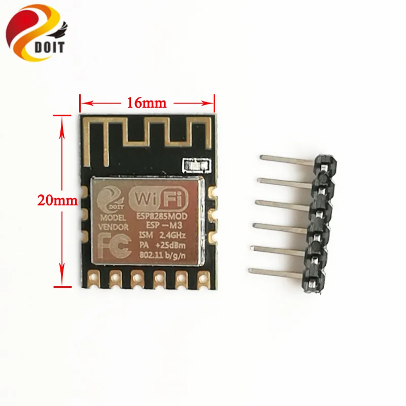 Мини-ESP-M3 очень маленького размера от ESP8285 модуль последовательный беспроводной WiFi модуль передачи совместим с ESP8266