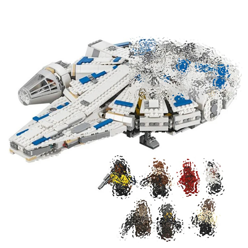 

brand 05142 Star Plan Series Building Blocks Force Awakens Millennium Model Educational toys for Kids gifts Compatible With Toys