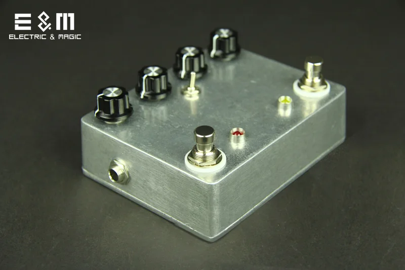 DIY MOD Fulltone бас накопитель 2 педали подвесной электрогитара Stomp Box усилитель