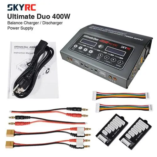 SKYRC D400 Ultimate Duo 400 Вт AC/DC зарядное устройство