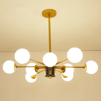 

Modern Chandelier Lightings LED Gold Chandeliers Iron lustre de teto Indoor Lamps Lustres Para Sala De Jantar Living Room