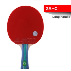 Double fish 2 star Pingpong Paddles Table Tennis Racket Racquet Bat Flared Long Handle for Amateur Entertain Players Double fish 2 star Pingpong Paddles Table Tennis Racket Racquet Bat Flared Long Handle for Amateur Entertain Players
