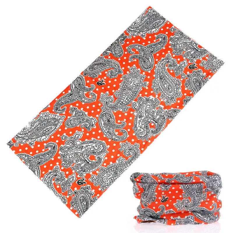 Buffe New Design Coconut Tree Print Women Men Magic Seamless Bandanas Tubular Face Bandana Headscarves Pirate Head Scarf Shemag mens head wrap bandana Scarves