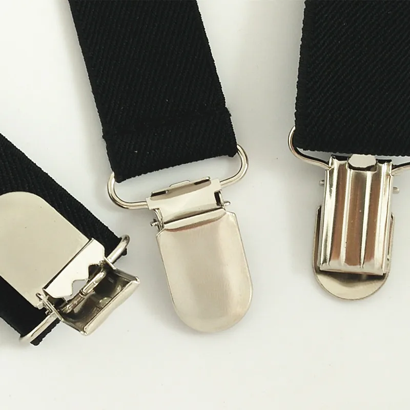 Elastic Baby Boys Girls Suspenders Y Back Clips Solid Color Kids Suspender Braces Children Accessories S Size 2.5*65cm