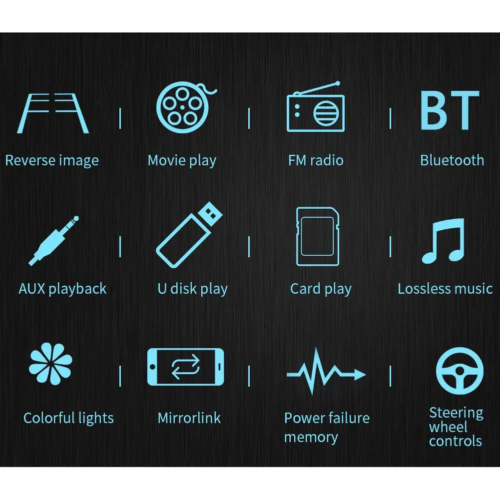 Автомобильный MP5 плеер мультимедийная стерео система на Android и IOS с 7 &quotсенсорным