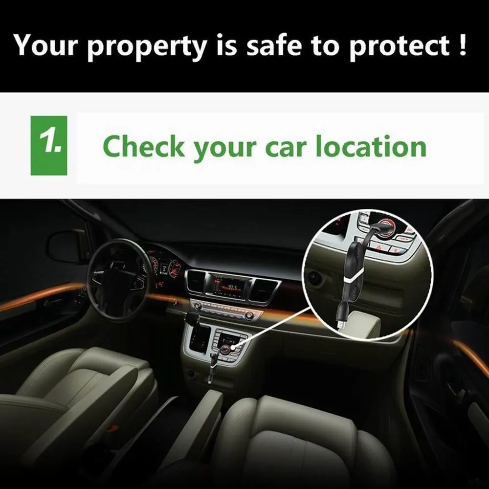 Vehemo Lade GPS Locator Micro USB Kabel Motorrad SMS für Anti Theft System Auto GPRS Tracker Univer