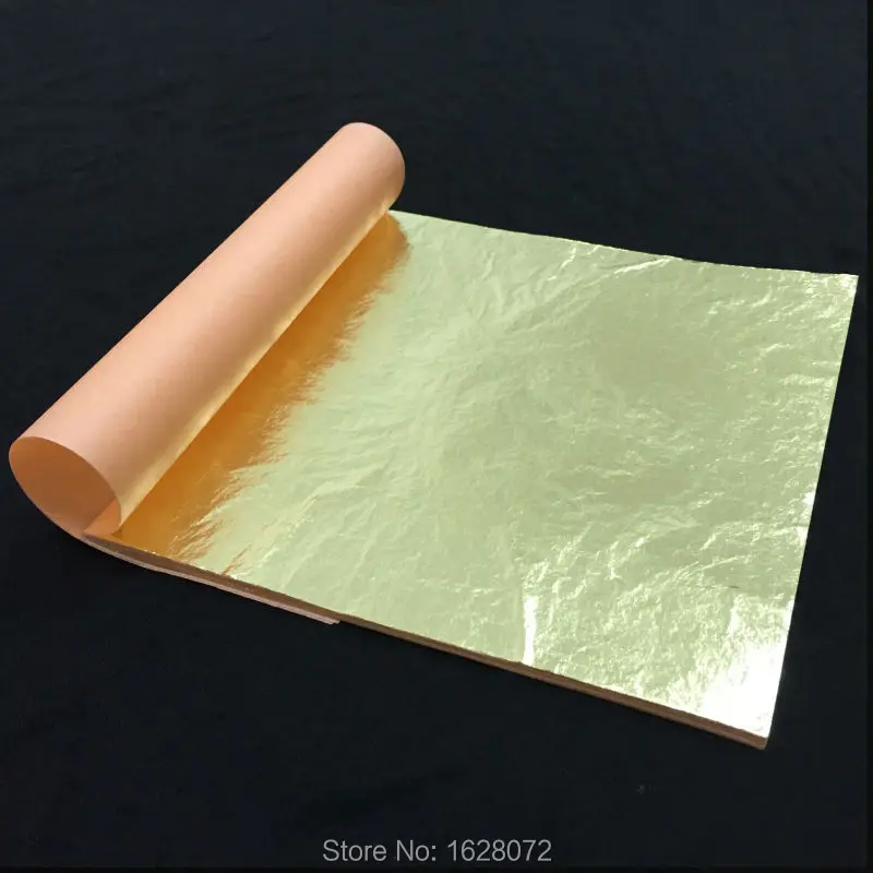 25 листов имитация итальянского золота и серебра 14 х14 см|leaf gold|leaf leavesleaf sheets |