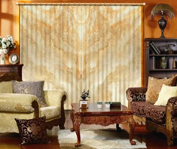 

Any size Simple Curtains Stereoscopic Marble Blackout Window Curtain Large Curtains room Japanese Window Decoration