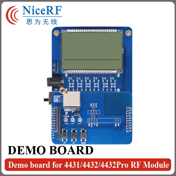 Modest Wireless Transceiver Module Develop Board & Demo Board For 4431/4432/4432Pro RF Module Modest Wireless Transceiver Module Develop Board & Demo Board For 4431/4432/4432Pro RF Module