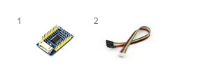 MCP23017 IO Плата расширения, I2C Интерфейс, расширяет 16 ввода/вывода прерывания Контакты: ИНТА, INTB бортовой напряжения Переводчик