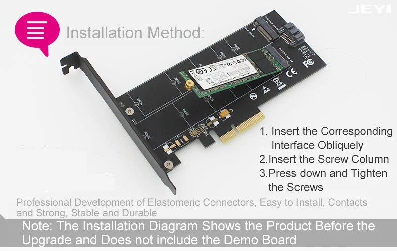 JEYI SK9 m.2 расширение NVMe адаптер NGFF к PCIE3.0 Вентилятор охлаждения с вентилятором алюминиевая крышка 12 В+ 3,3 В SSD двойной интерфейс SATA3