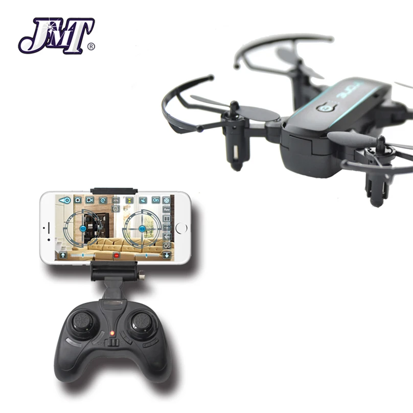 JMT 1601 Mini Foldable Drones with Camera HD 0.3MP 2MP Real Time Video Altitude Hold Drone WIFI FPV RC Quadcopter Toys Drone JMT 1601 Mini Foldable Drones with Camera HD 0.3MP 2MP Real Time Video Altitude Hold Drone WIFI FPV RC Quadcopter Toys Drone
