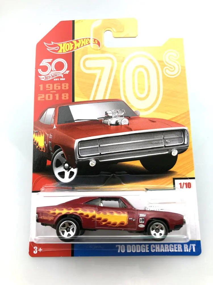 Hot Wheels 1: 64 спортивный автомобиль CHEVY DOGE FORD 50th anniversary Collector Edition металлическая литая под давлением Модель гоночного автомобиля подарок ребенку