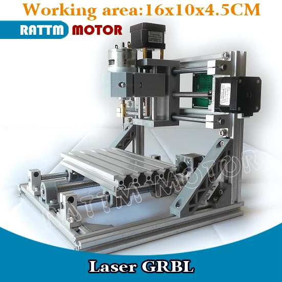 1610 GRBL control DIY mini CNC machine working area 160x100x45mm 3 Axis Pcb Milling machine,Wood Router,cnc router v2.4