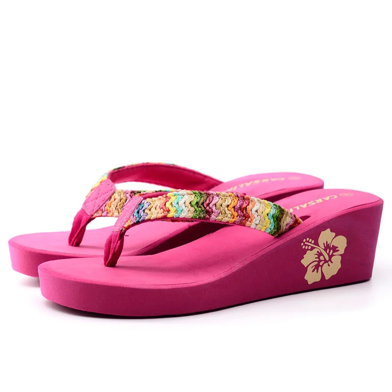 flip flops with heels online