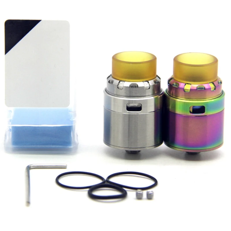 

Tsondianz Side Airflow 24mm RDA Tank With BF Electronic Cigarette Atomizer Support Single And Dual Coil Bottom 510 Thread
