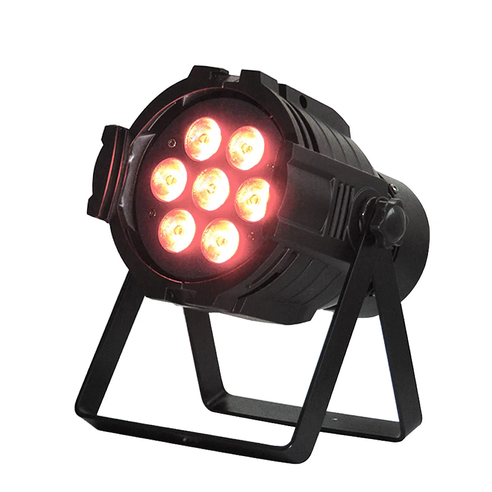 6 шт./лот Led Par Light 7X12W RGBW 4in1 DJ Disco DMX сценические фонари Can Effect Club Party Lighting|Эффект