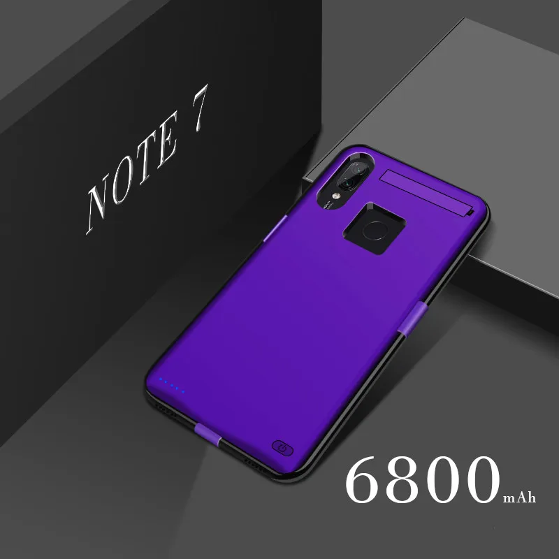 6800 мА/ч чехол для зарядного устройства для Xiaomi Redmi Note 7pro, блок питания для аккумулятора, внешний чехол s для Xiaomi Redmi Note7