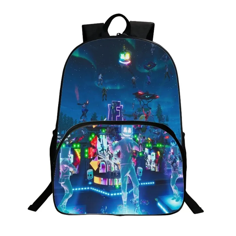 Dj Marshmello Backpacks Game Battle Royale School Bag Newest Dj