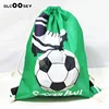 Soccer Drawstring Bundle Pocket Green Football Backpack Polyester Men Shoulder Travel Storage Bag As Boy Gift Draw String Bags ► Photo 3/6