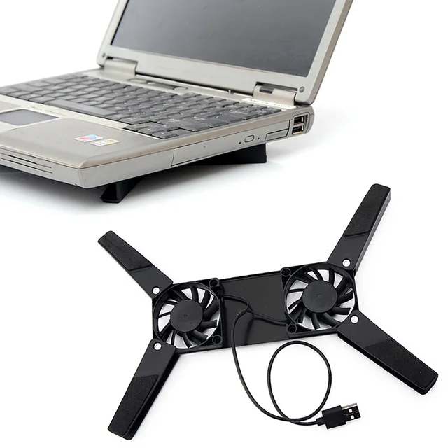 Modest Portable Fashion Slim Smart USB Fan Laptop Cooling Pad 2 Fans Cooler Plug Play for Notebook PC Laptop Computer Peripherals Modest Portable Fashion Slim Smart USB Fan Laptop Cooling Pad 2 Fans Cooler Plug Play for Notebook PC Laptop Computer Peripherals