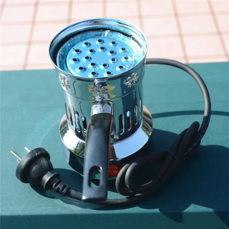 210-250V Mini Electric Charcoal Burner Shisha Hookah Heating Coal Lighter Shisha Heating Plate Burner  Chicha