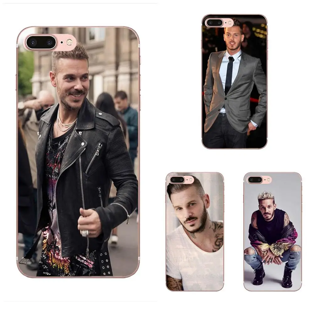 M Pokora Matt мягкий чехол для Apple iPhone 4 4S 5 5C 5S SE 6 6S 7 8 Plus X XS Max XR Мягкий мобильный