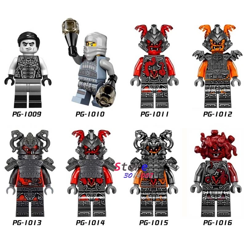 

Single star wars Ninja Masters of Spinjitzu Snake corps building blocks models bricks toys for children kits brinquedos menino