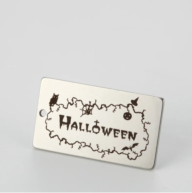 Очаровательыне нержавеющие пугающие ювелирные изделия кулон Hallween Шарм DIY Хэллоуин 18*32 мм