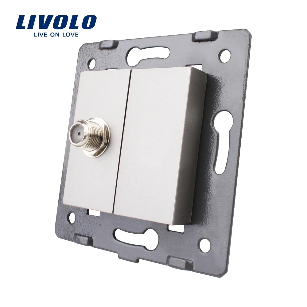 

Free Shipping, Livolo EU Standard DIY module, Function Key For Satellite TV Socket without frame