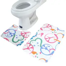 Квалифицированные fashional 2 шт. Ковры пены памяти Ванная комната Ковры Коврики пол Ковры комплект леверт челнока dig699