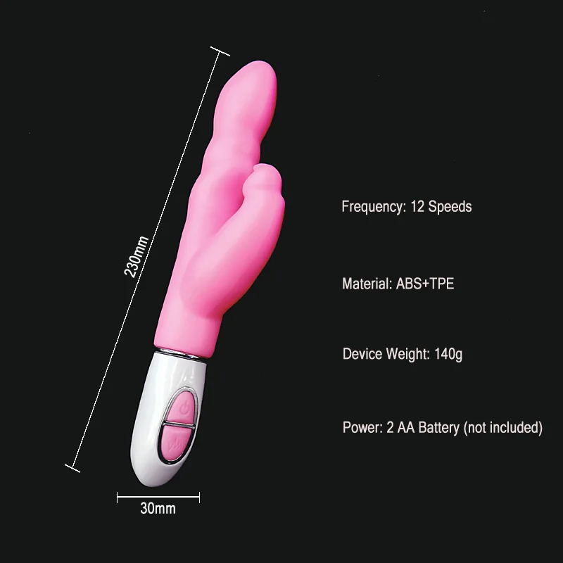 Секс товары 12 Скоростей G spot массажер для тела кролик вибратор USB Перезаряжаемый