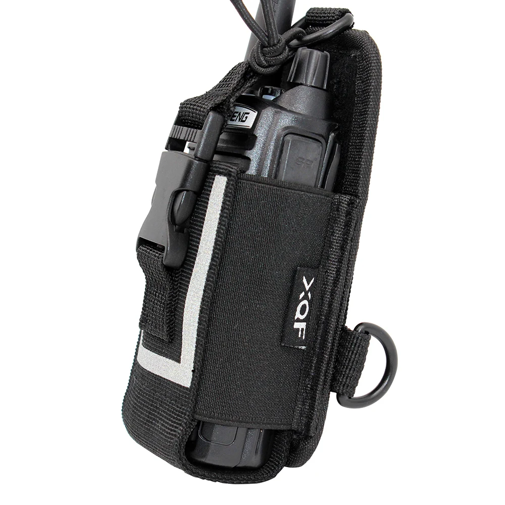 

MSC-20M Big Nylon Pouch Walkie Talkie Carry Case for Baofeng UV-5R UV-82 UV-XR UV-9R Plus Portable Two Way Radio Holder Bag