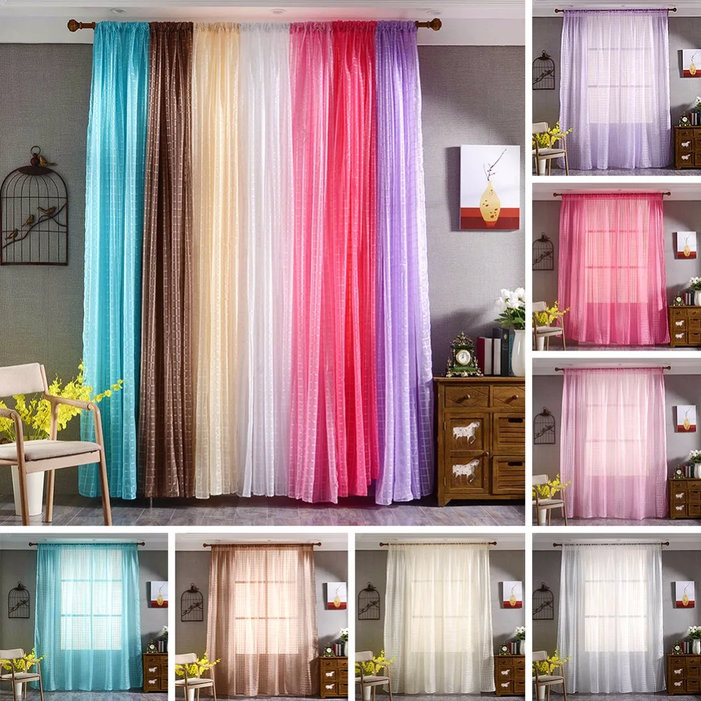 Fashion Style Decorative Curtains Kitchen Curtains Window Living Room