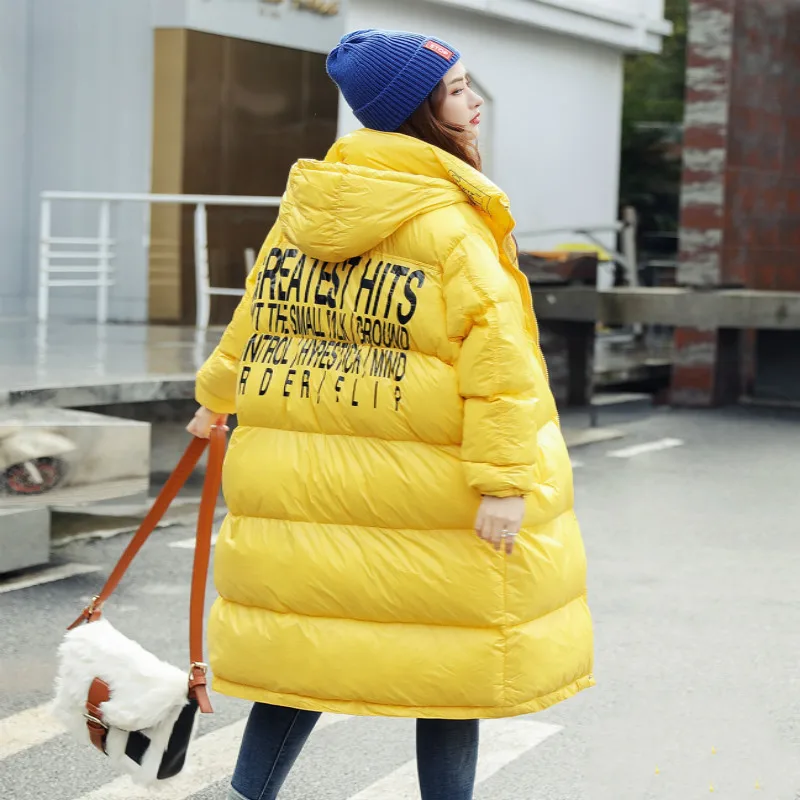 

Plus Size Parka Winter Coats and Jackets Women Clothing Korean Padded Long Jacket + Hooded Warm Print Chaqueta Mujer Hiver 8965