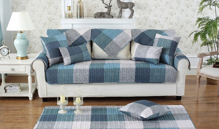 1 шт. простой дизайн плед-чехол для дивана хлопок нескользящий диван полотенце чехлы для стульев коврики для гостиной/гостиной декоративные