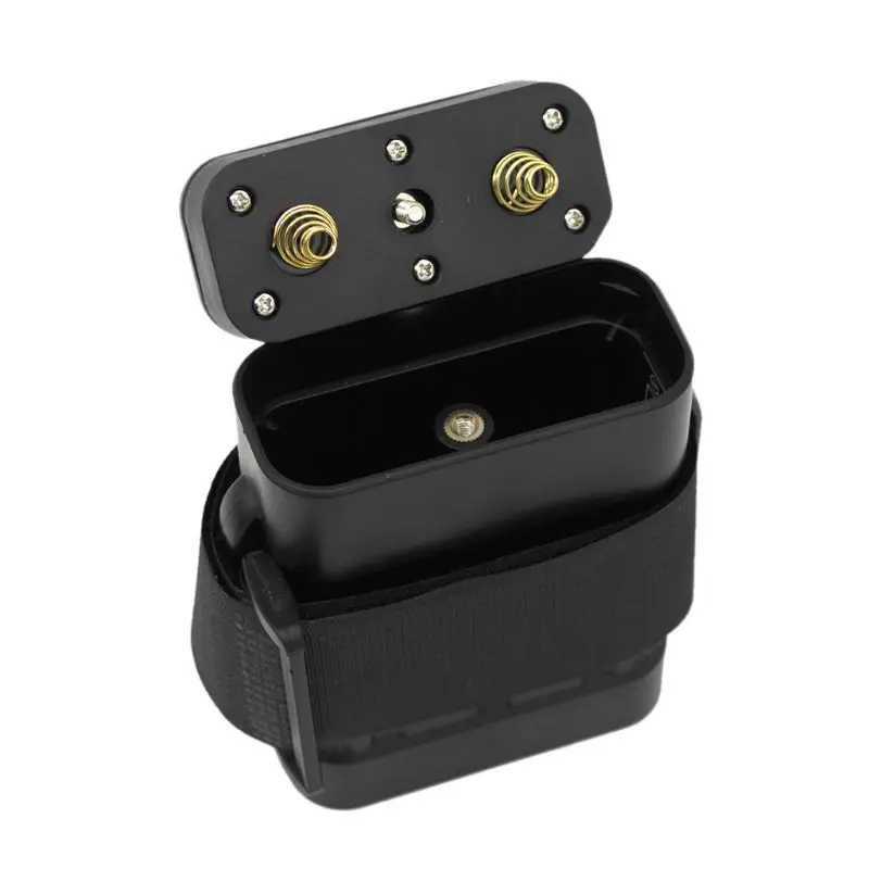 Portable Waterproof 2*26650 Bicycle Light Battery Case Cycling Lamp External Power Battery Holder Storage Box +converter