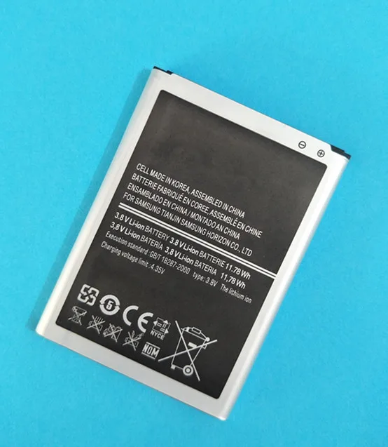АЗК 3100 мА/ч, Батарея для samsung Galaxy Note 2 N7100 N7102 N719 N7108 N7108D E250S E250L EB595675LU смартфон Батарея