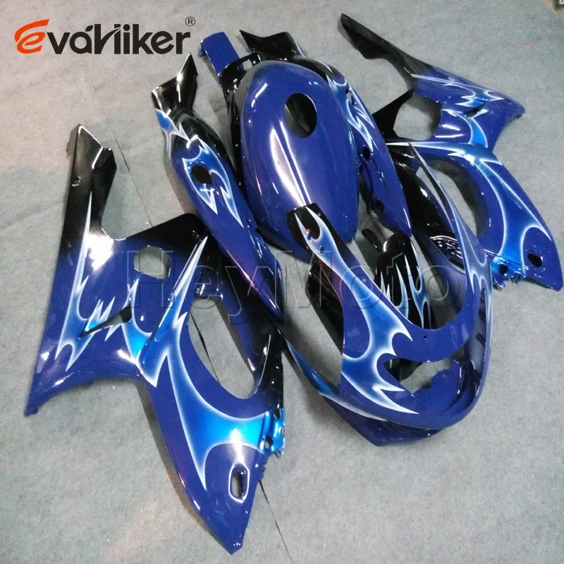 Пользовательские мотоцикла хомут для YZF600R 1997-2007 1998 1999 2000 2001 2002 2003 2004 2005 2006 Красный Белый ABS Двигатель обтекатель
