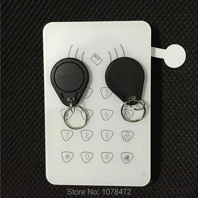 Golden security alarm system remote controlled RFID keypad,external password keyboard for G90B,S1,S2,S3 WIFI GSM 3G alarm system